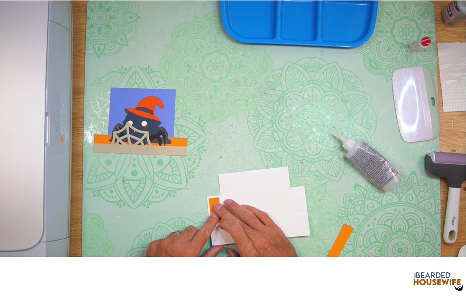 add the cover panels to the side arms