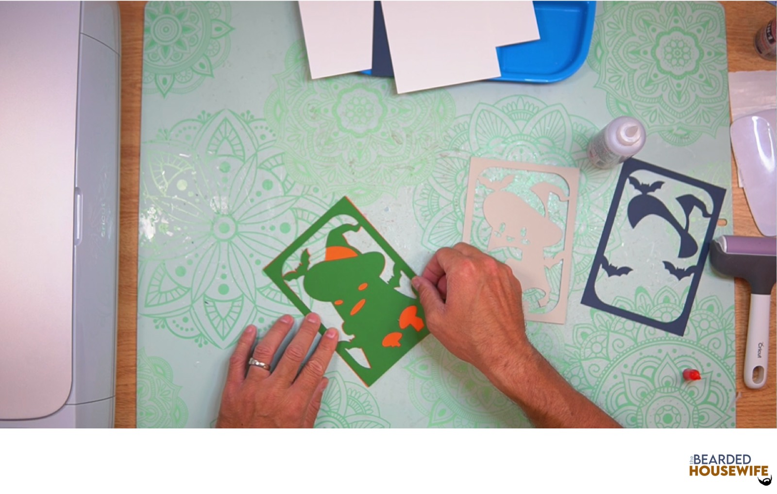 layer the front cover panel