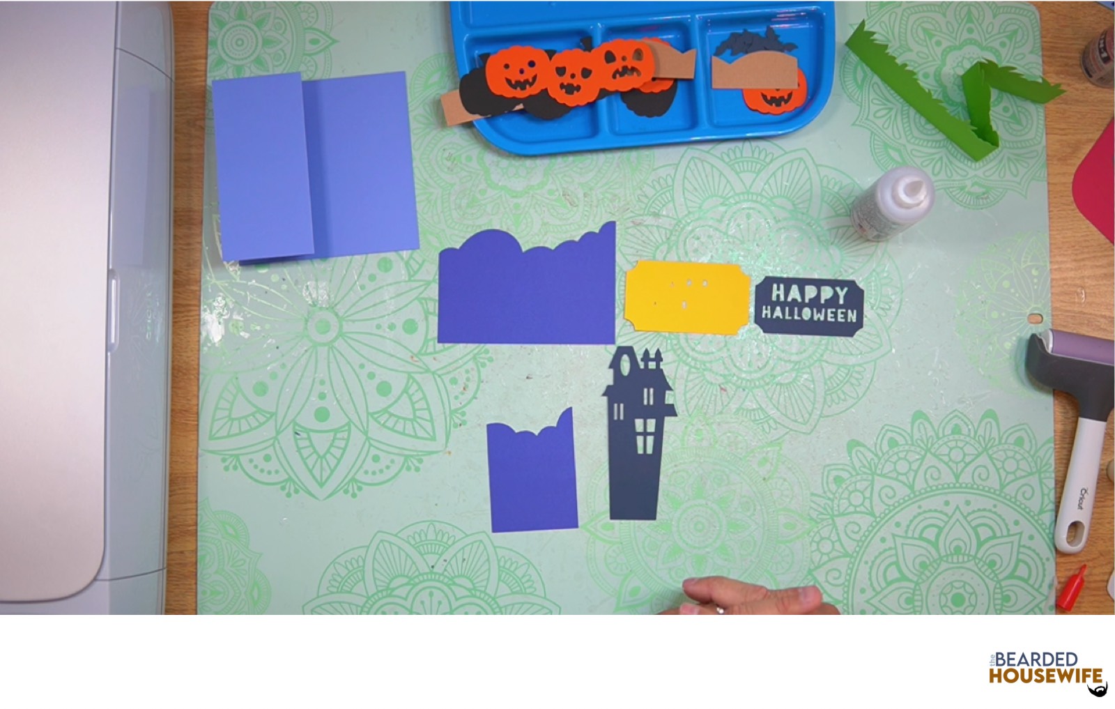 layer the inside cover panel