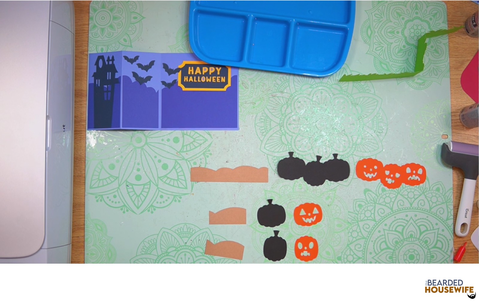 layer the band embellishment pieces