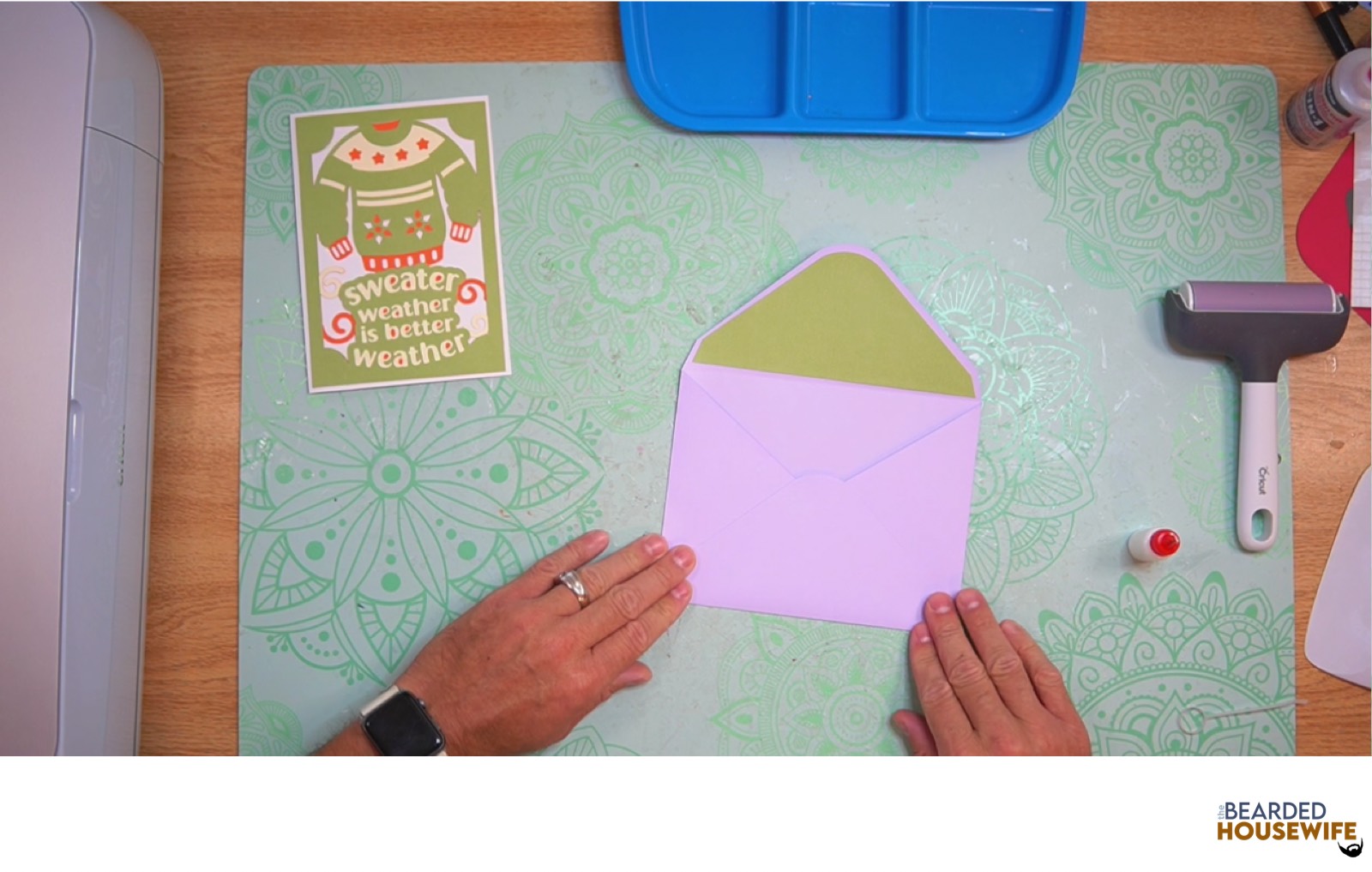 bring the bottom flap up to form the envelope