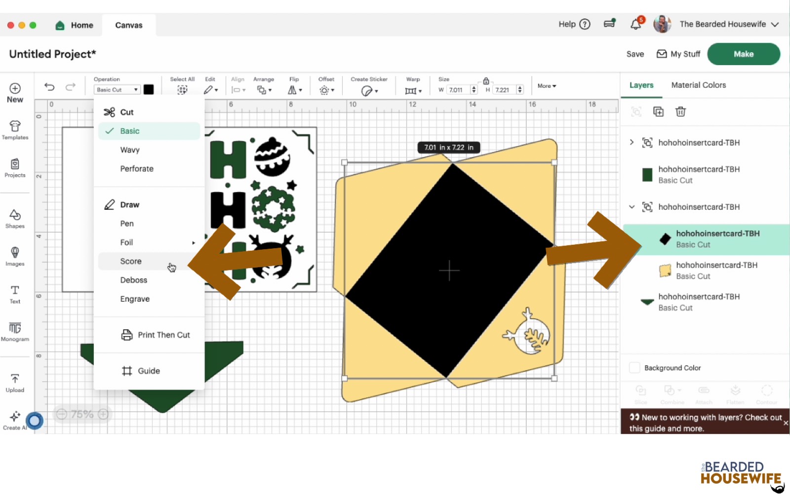 convert the score line on the envelope