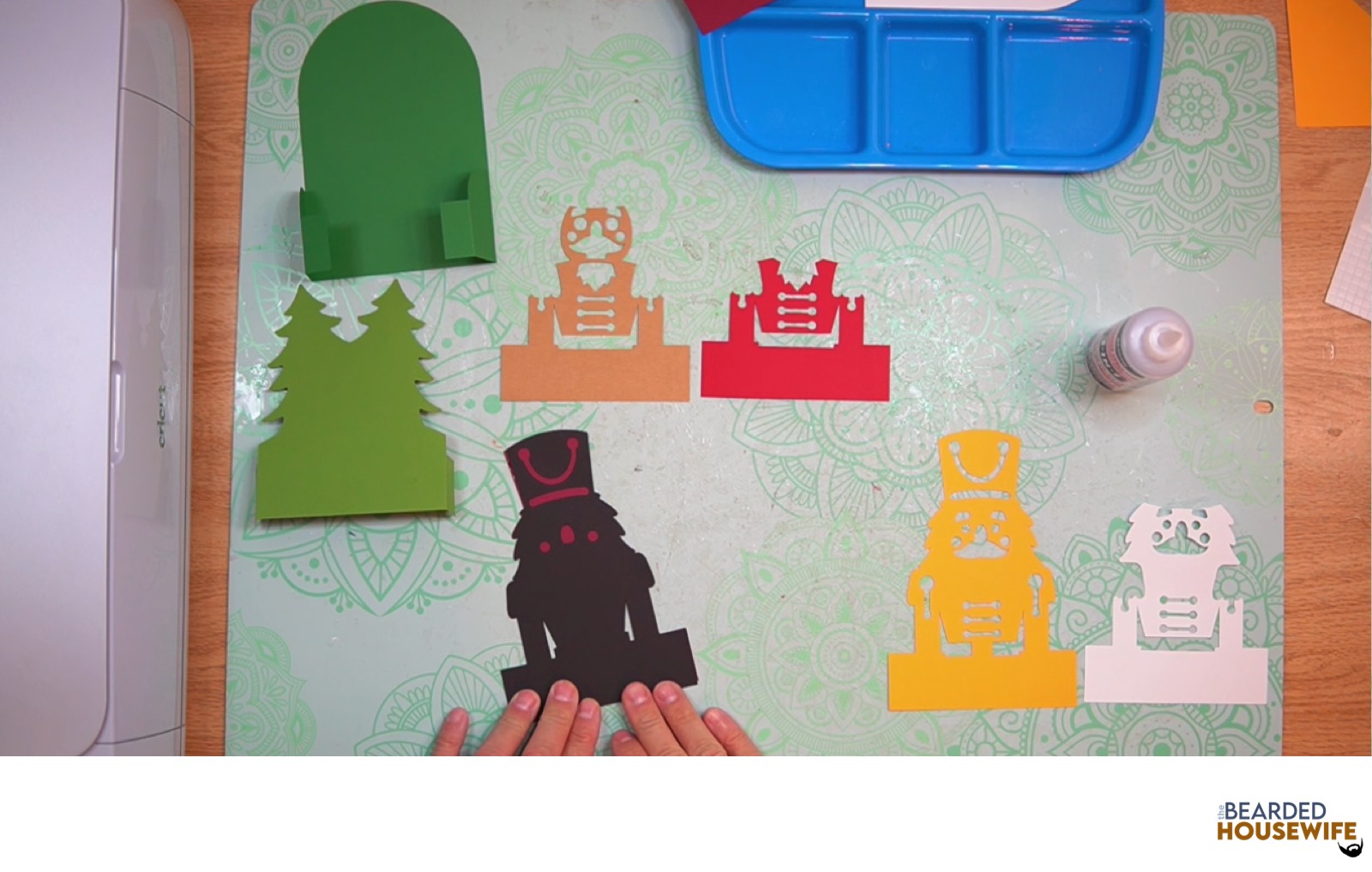 layer the front cover panel