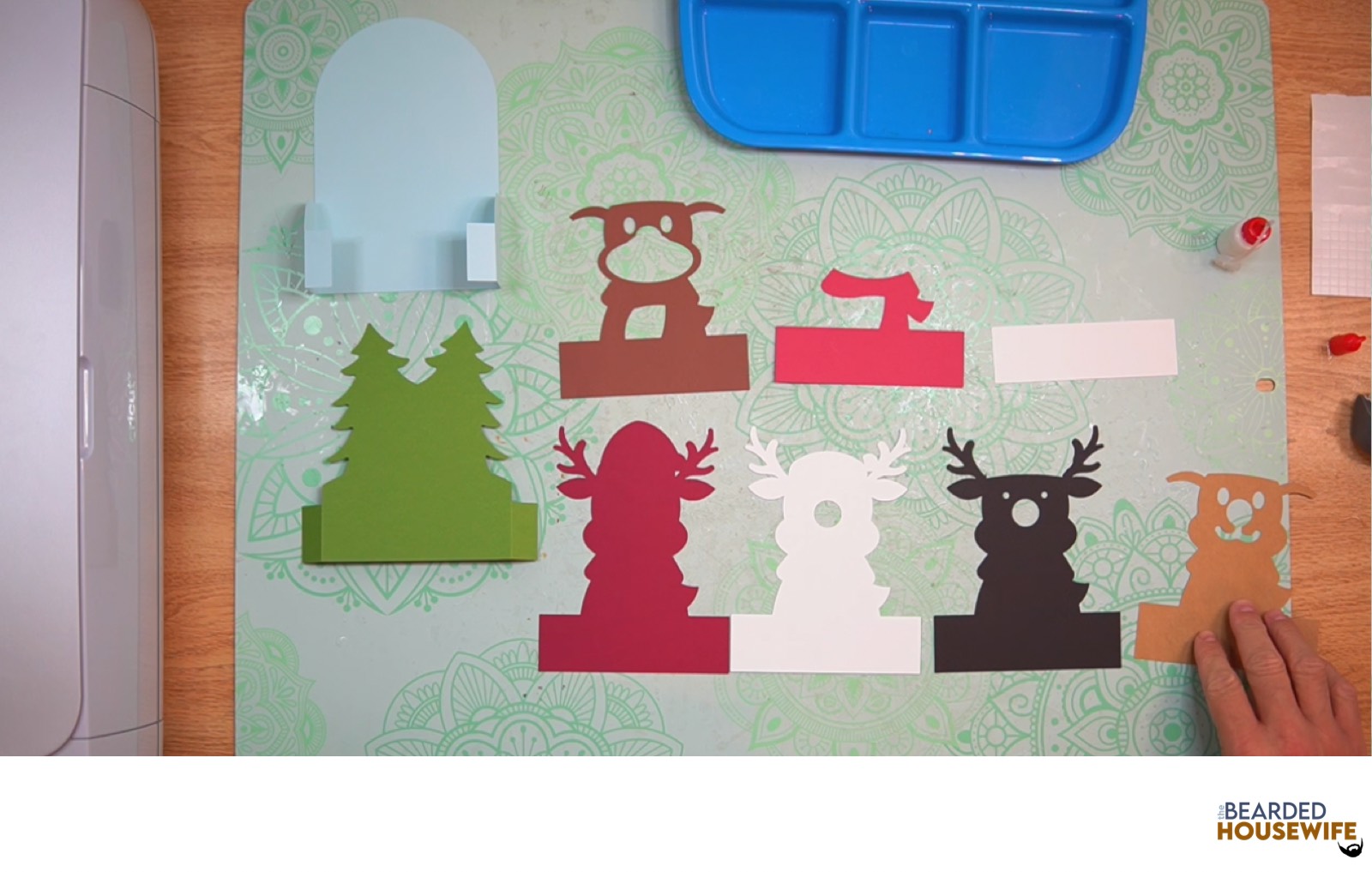 layer the front cover panel