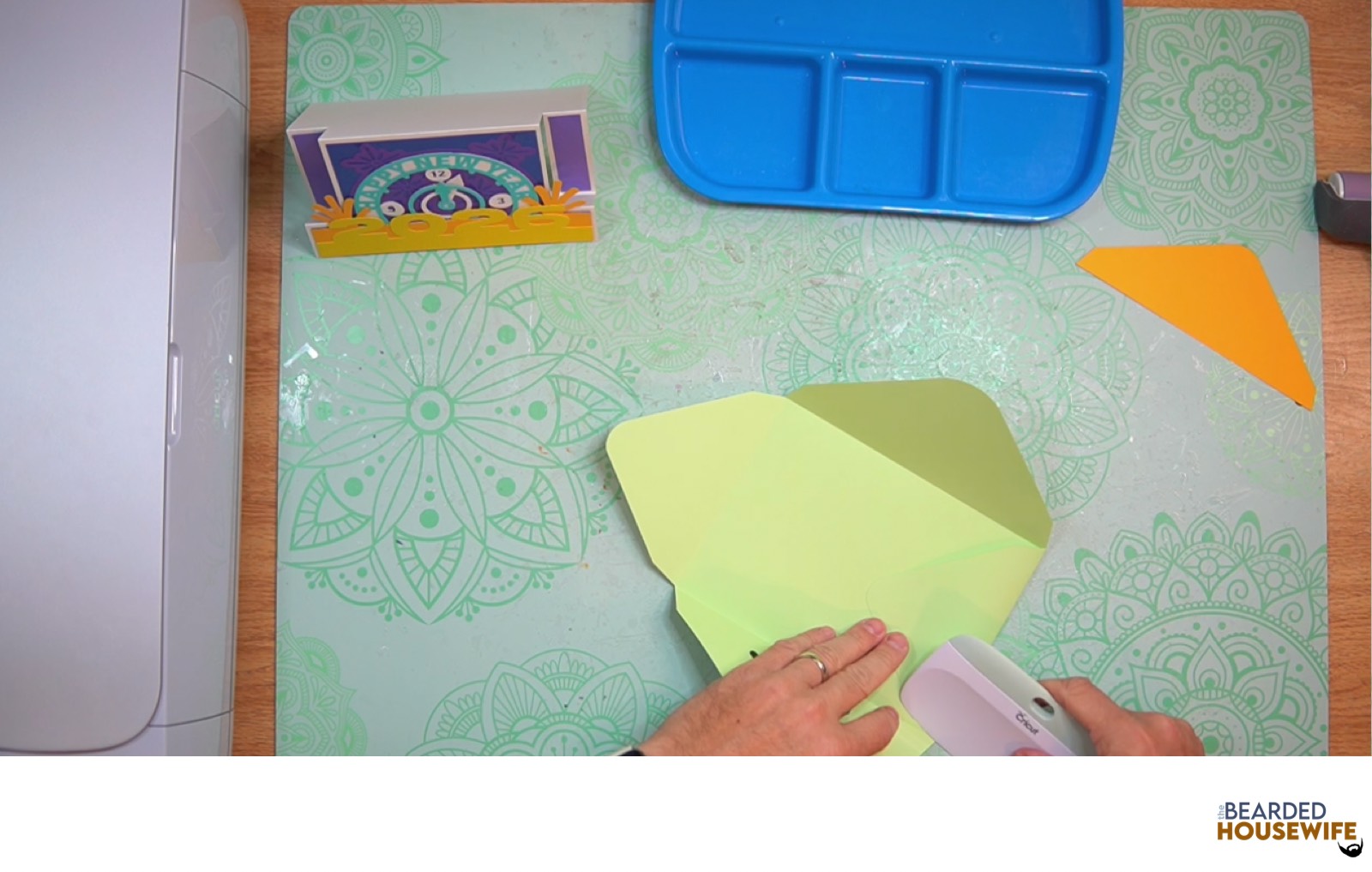 burnish with your scraper