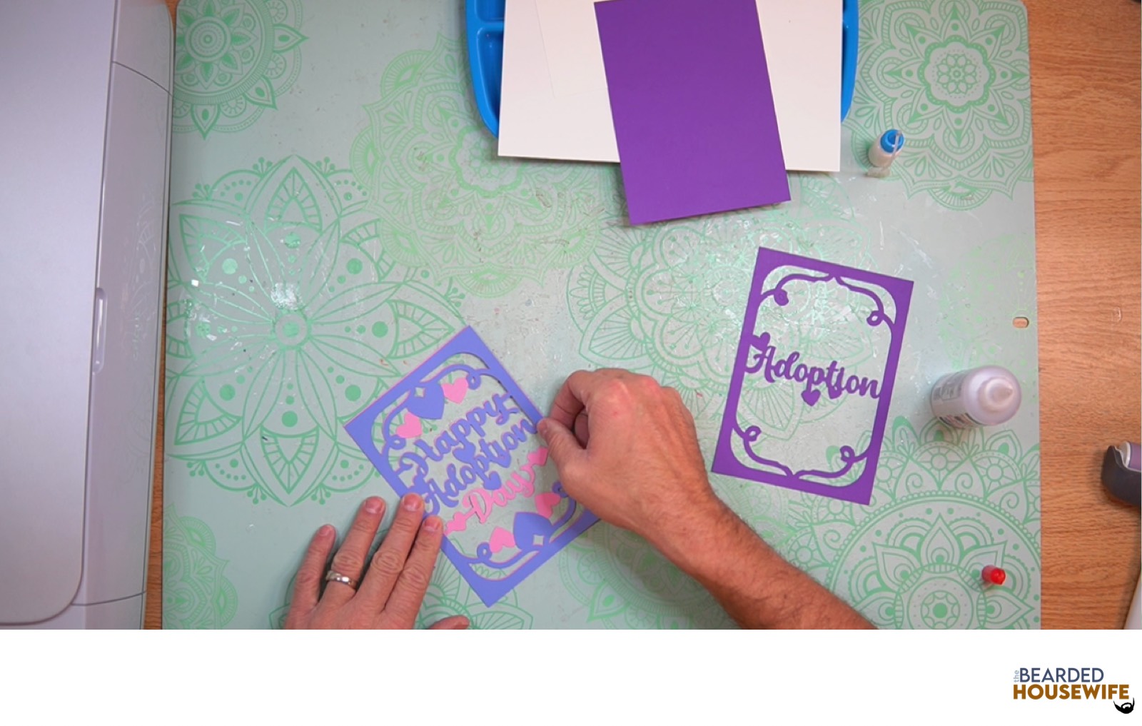 layer the front cover panel