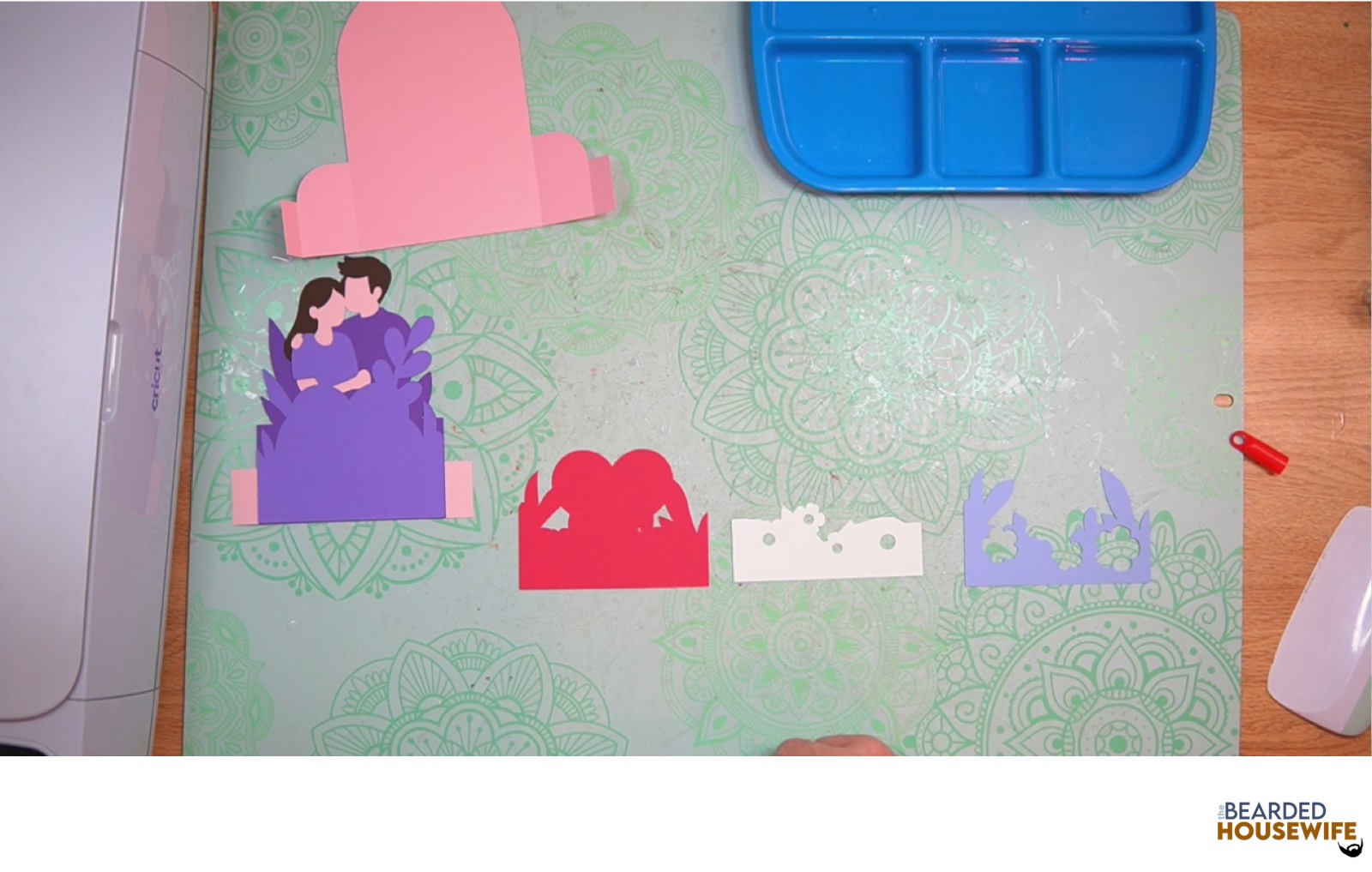 layer the front cover panel