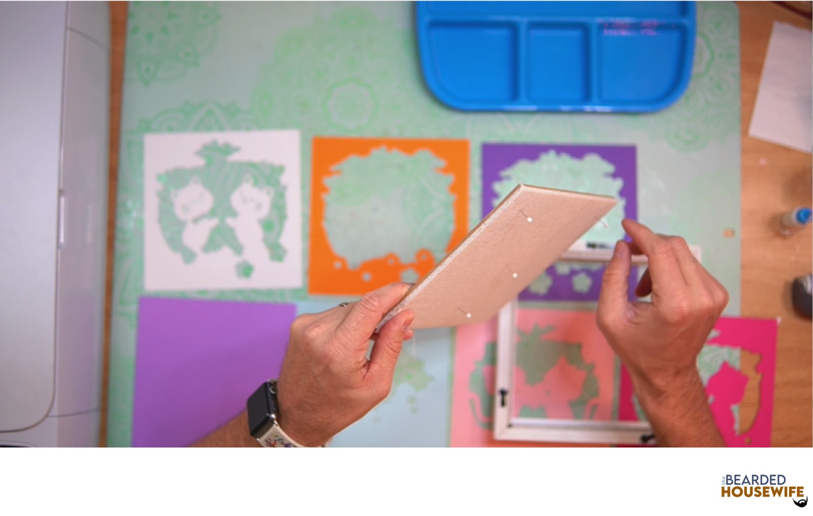 prep your shadow box