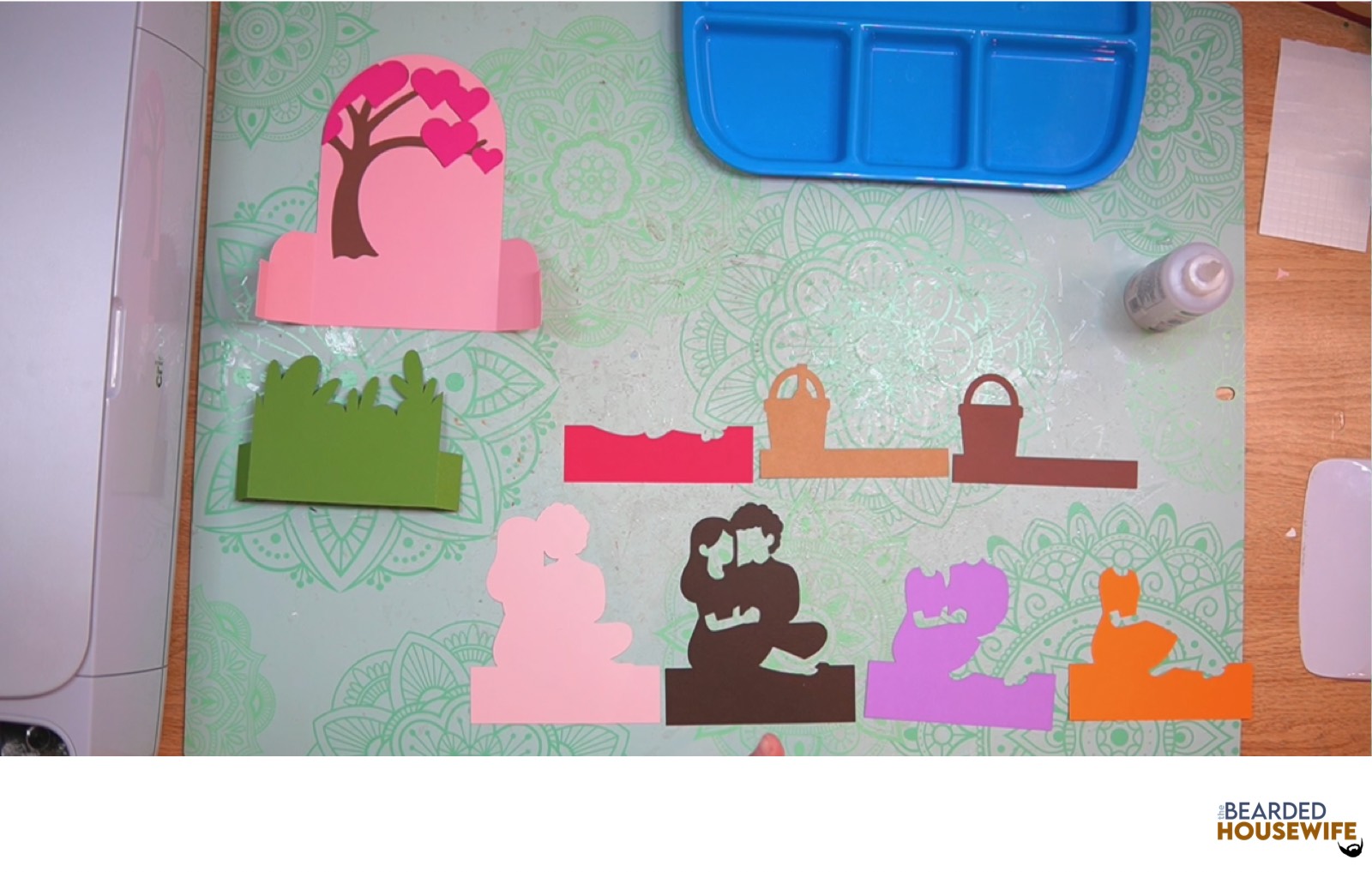 layer the front cover panel