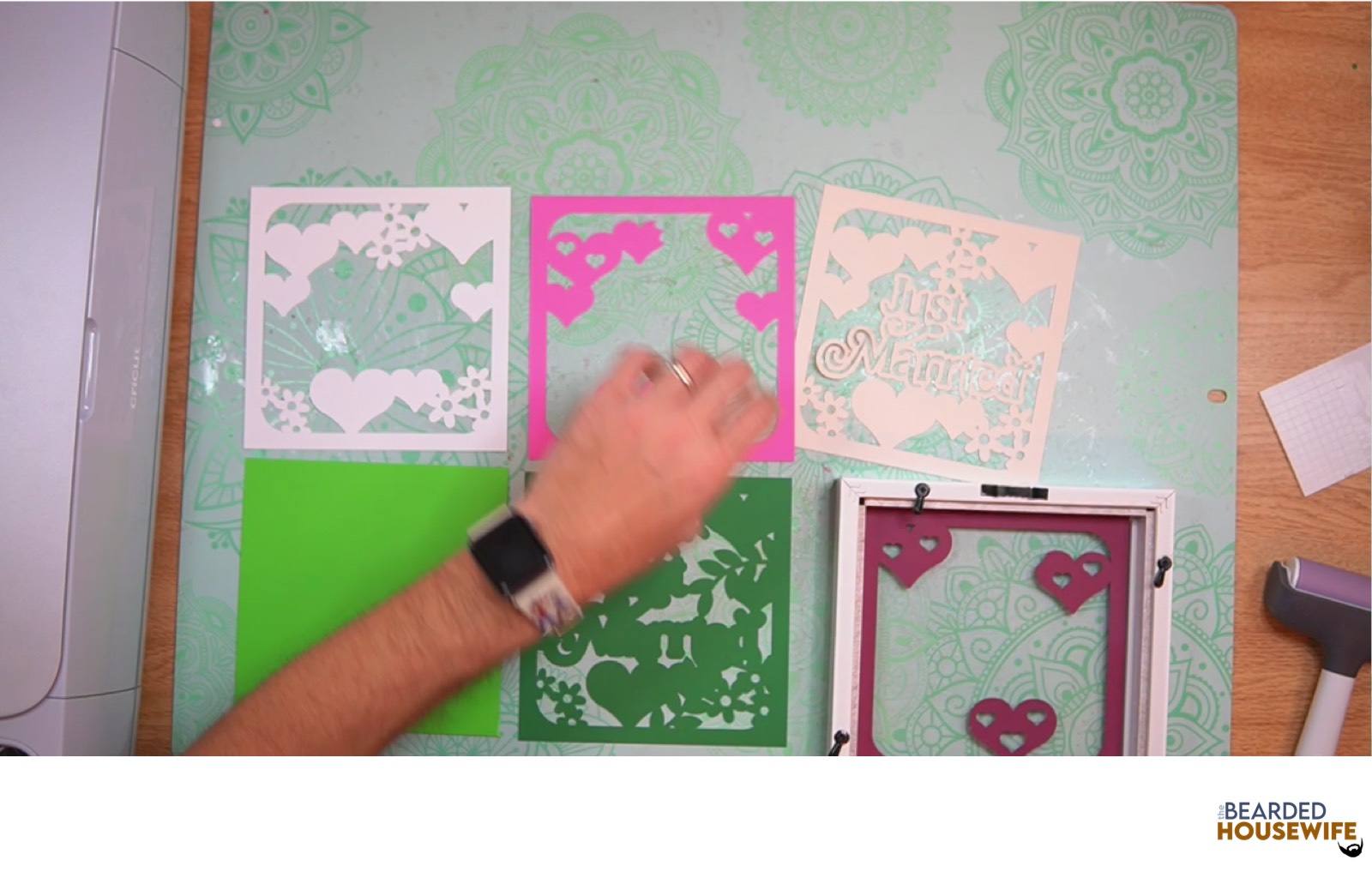 add layers into the shadow box