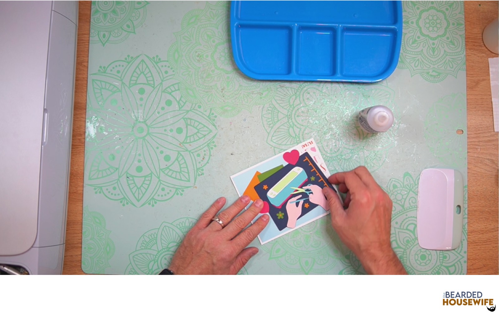 add the front cover panel to the front