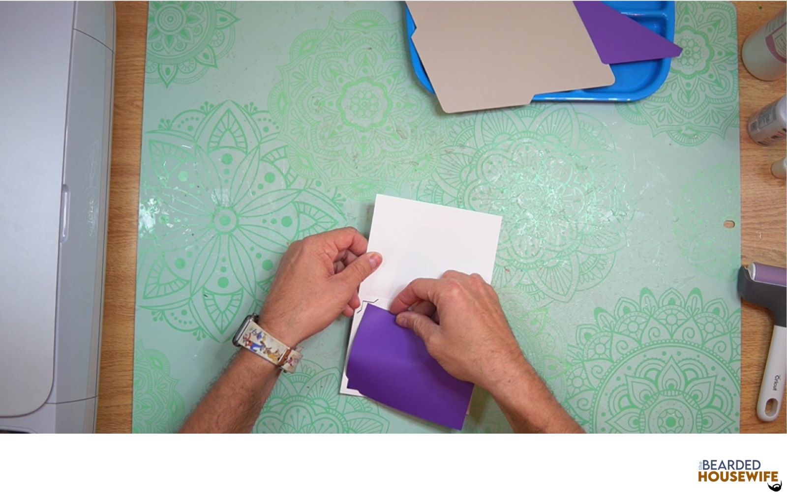 add the insert to the card