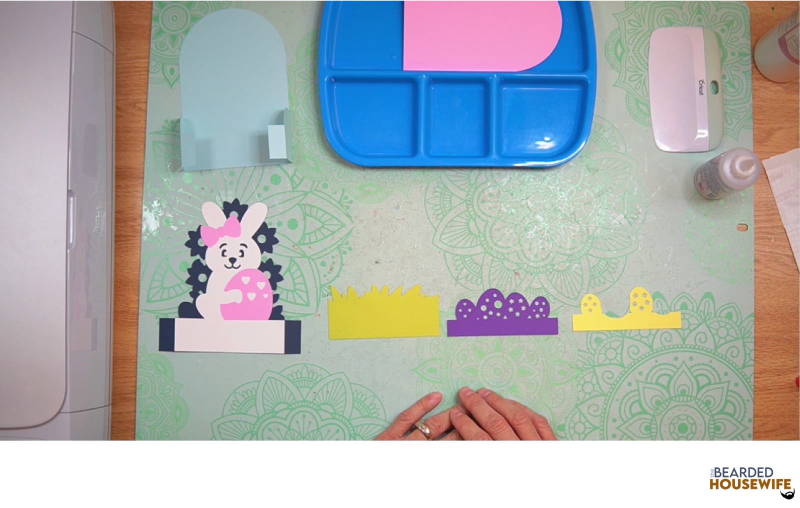 layer the front cover panel