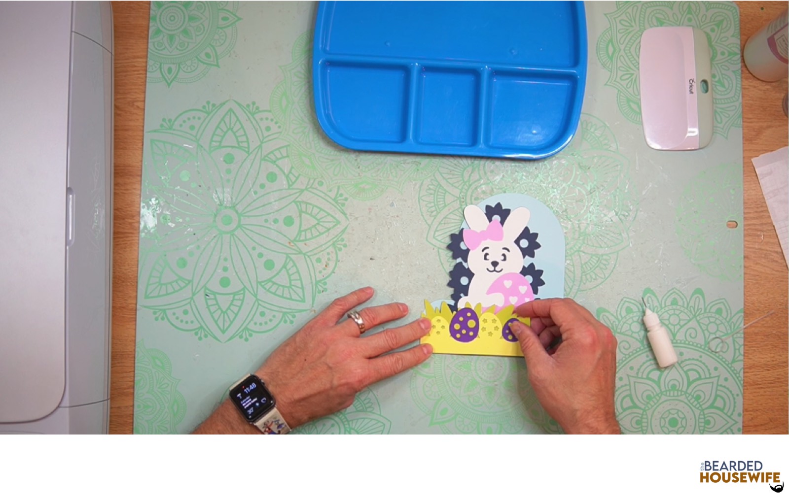 attach the front cover panel