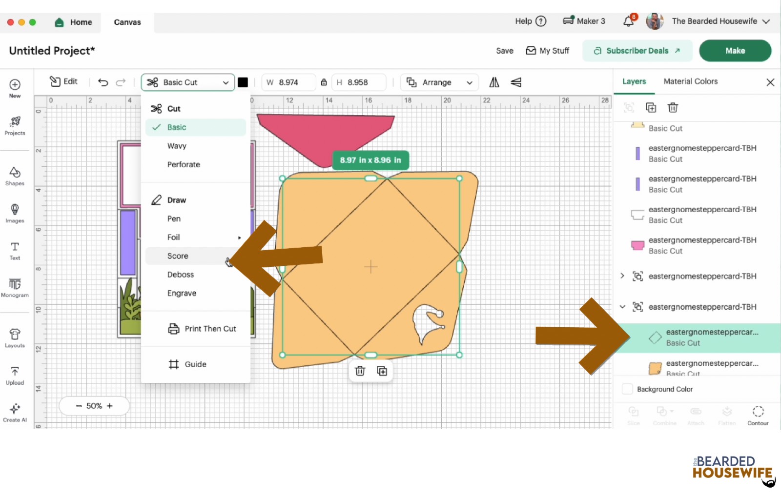 convert the score lines on the envelope