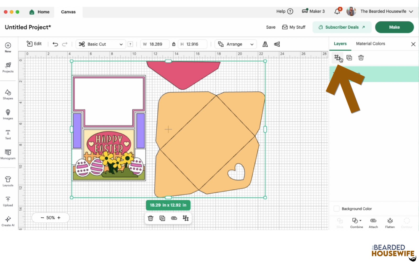 ungroup the design
