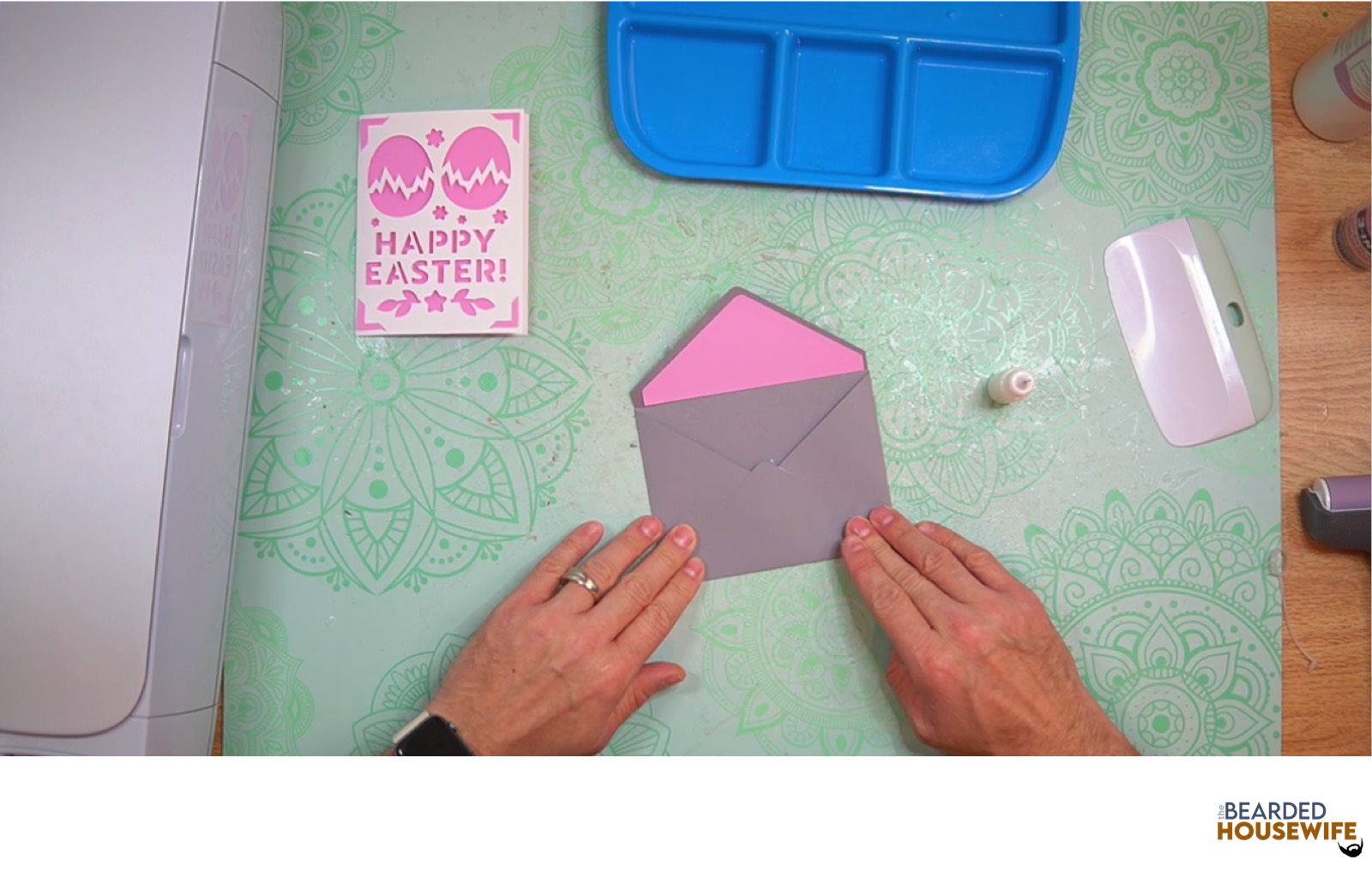 bring the bottom flap up to form the envelope