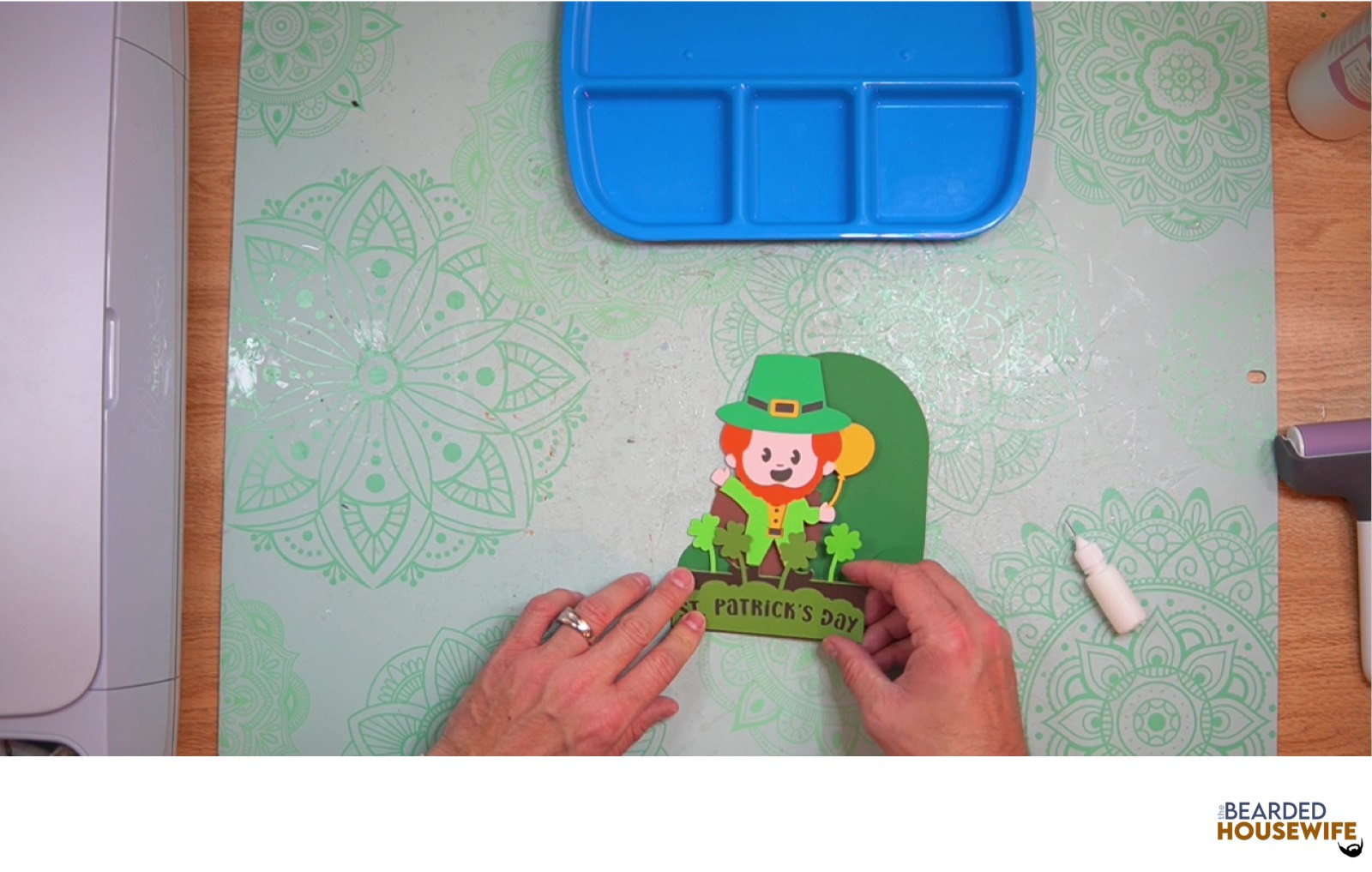 add the front cover panel