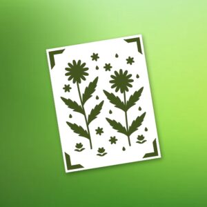 1028. Spring Wildflowers Insert Card