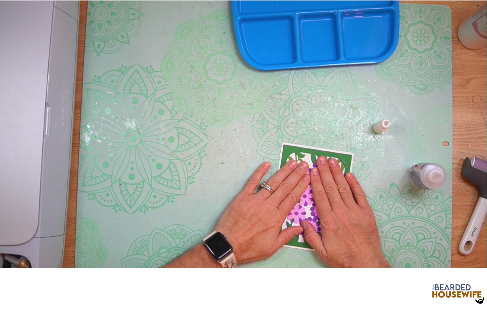 add the front cover panel