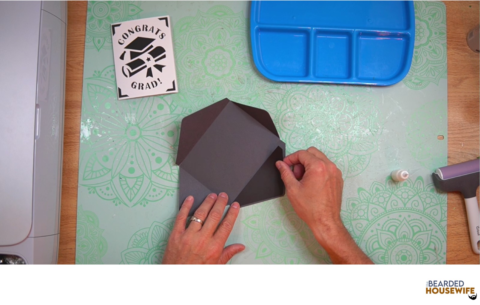add inlay to the envelope
