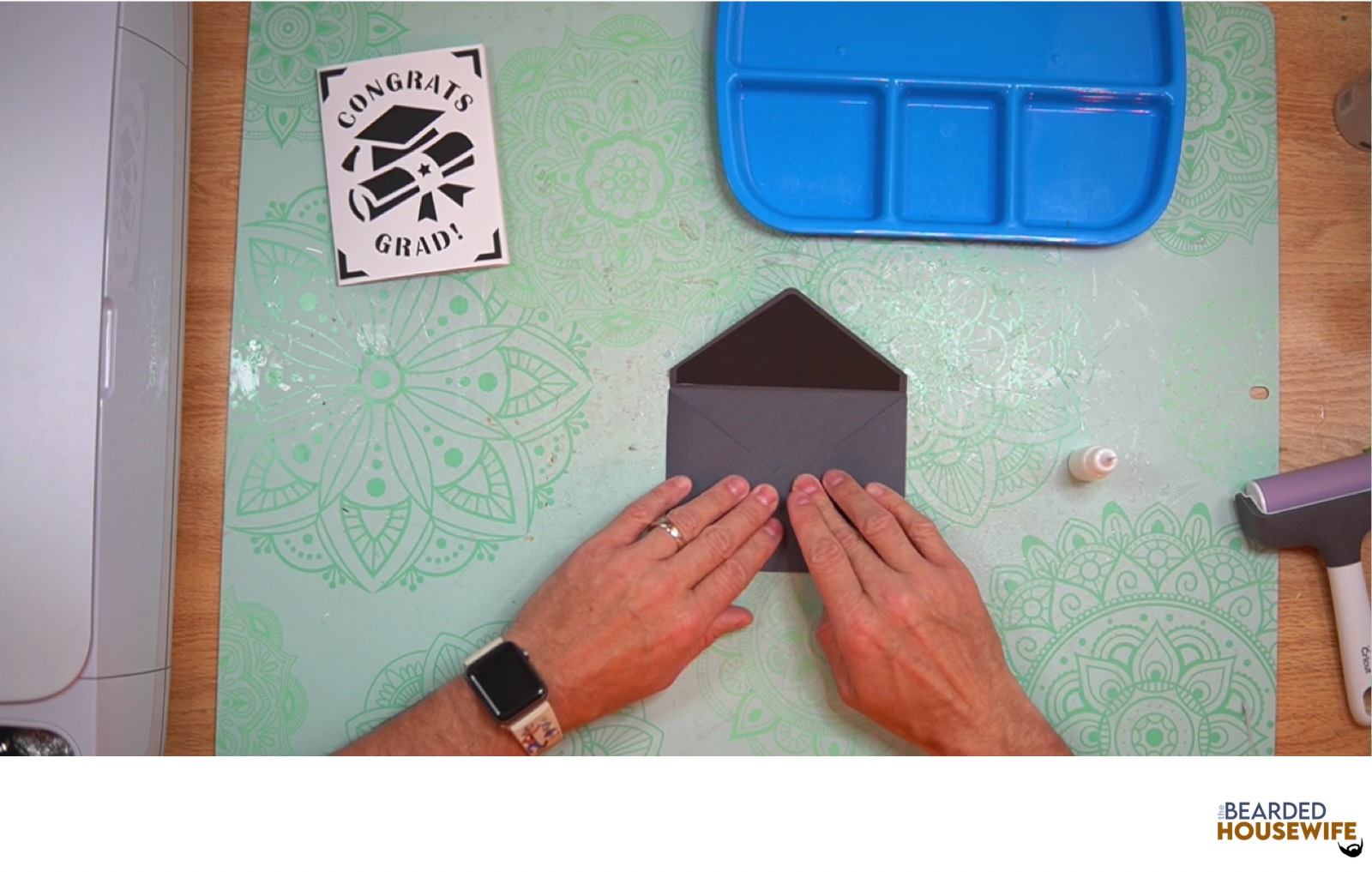 bring the bottom flap up to form the envelope