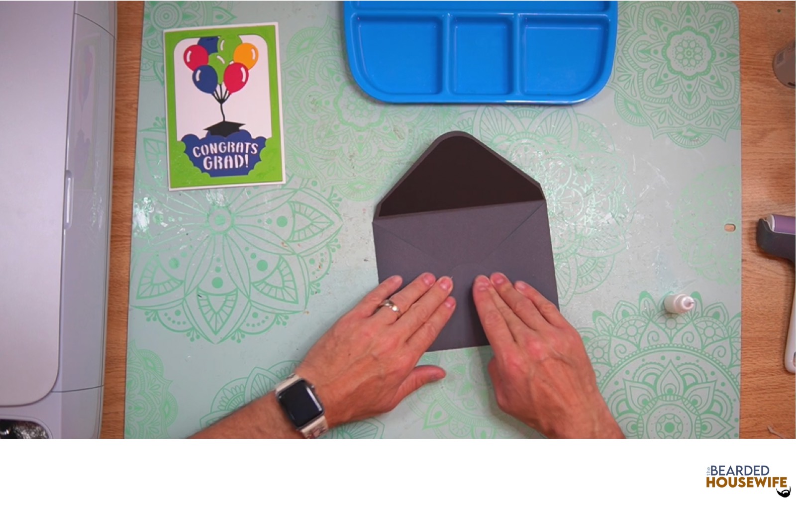 bring the bottom flap up to form the envelope