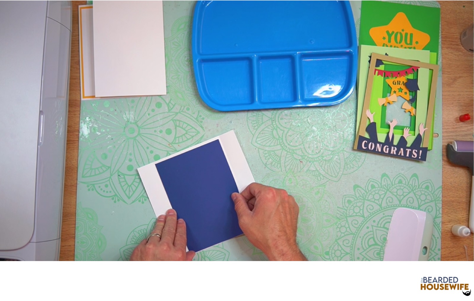 attach the inside cover panel