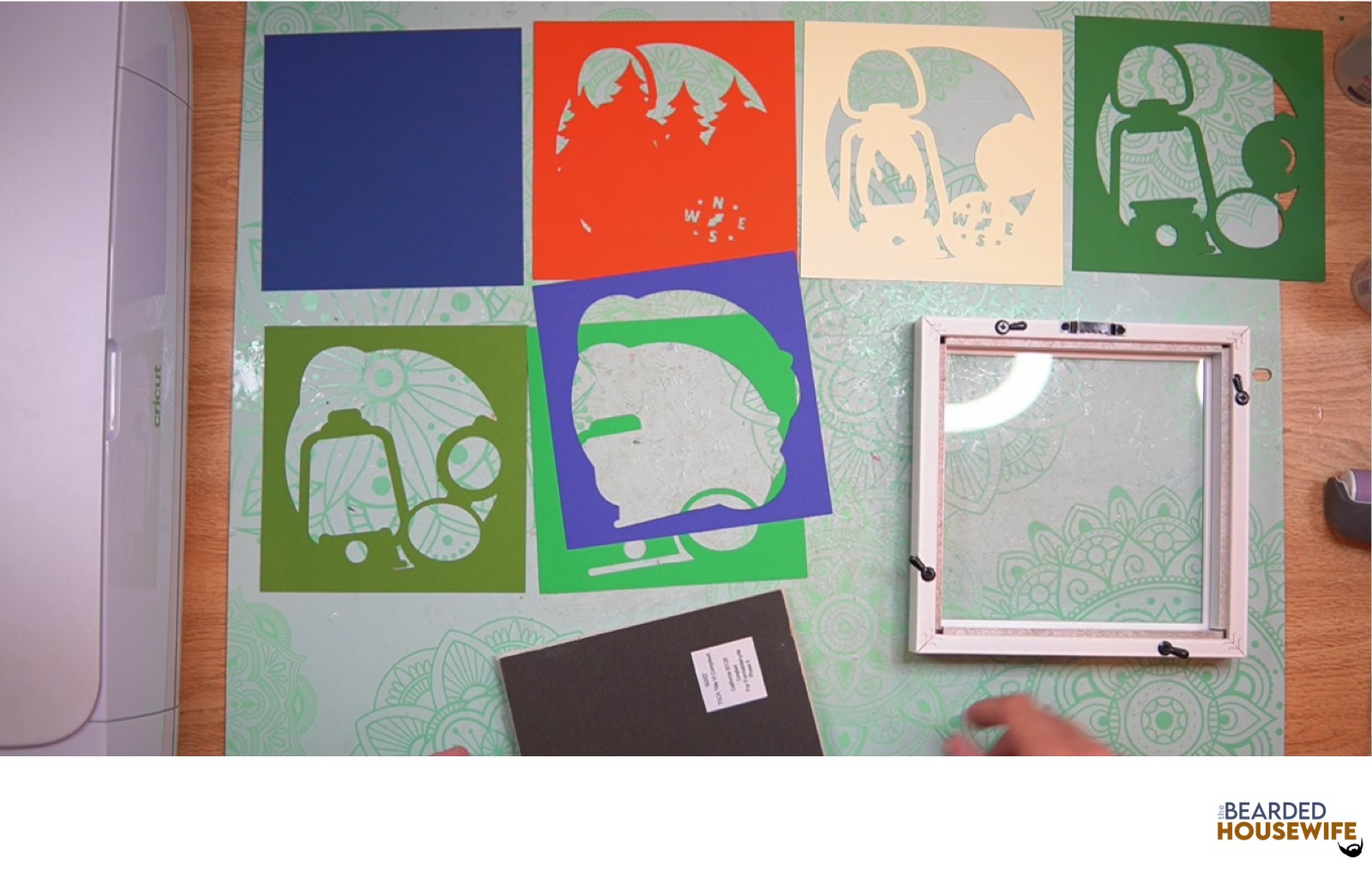 prep your shadow box