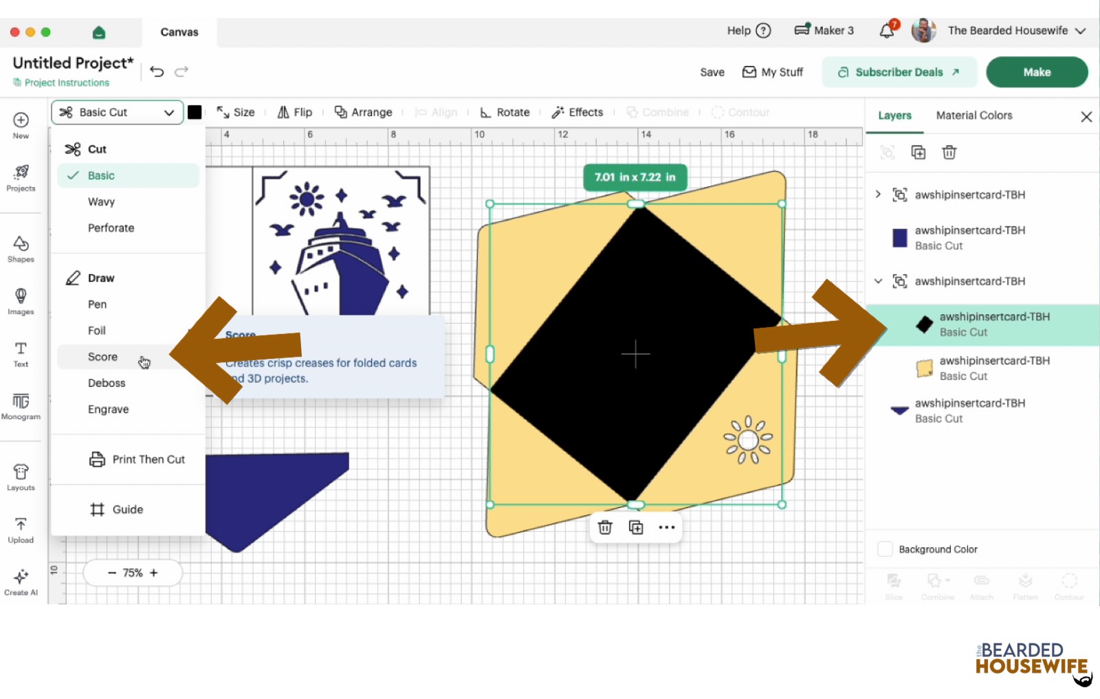 find the envelope and convert to score