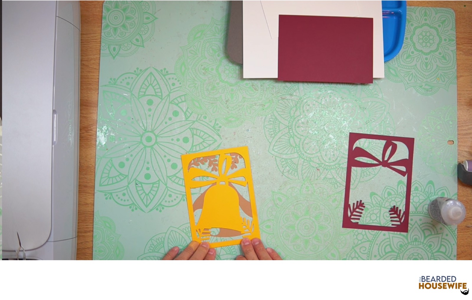 layer the front cover panel