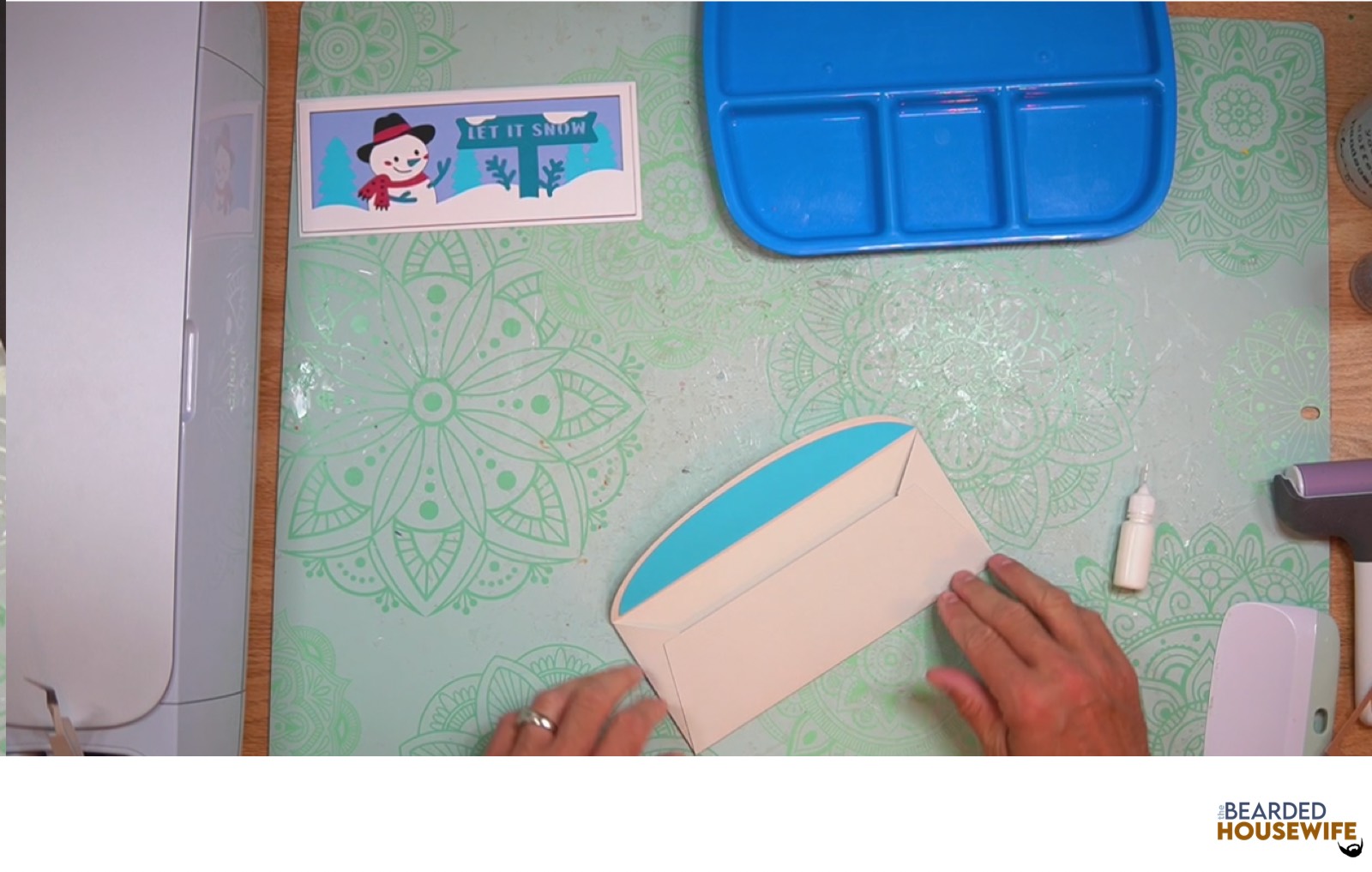 bring the bottom flap up to form the envelope