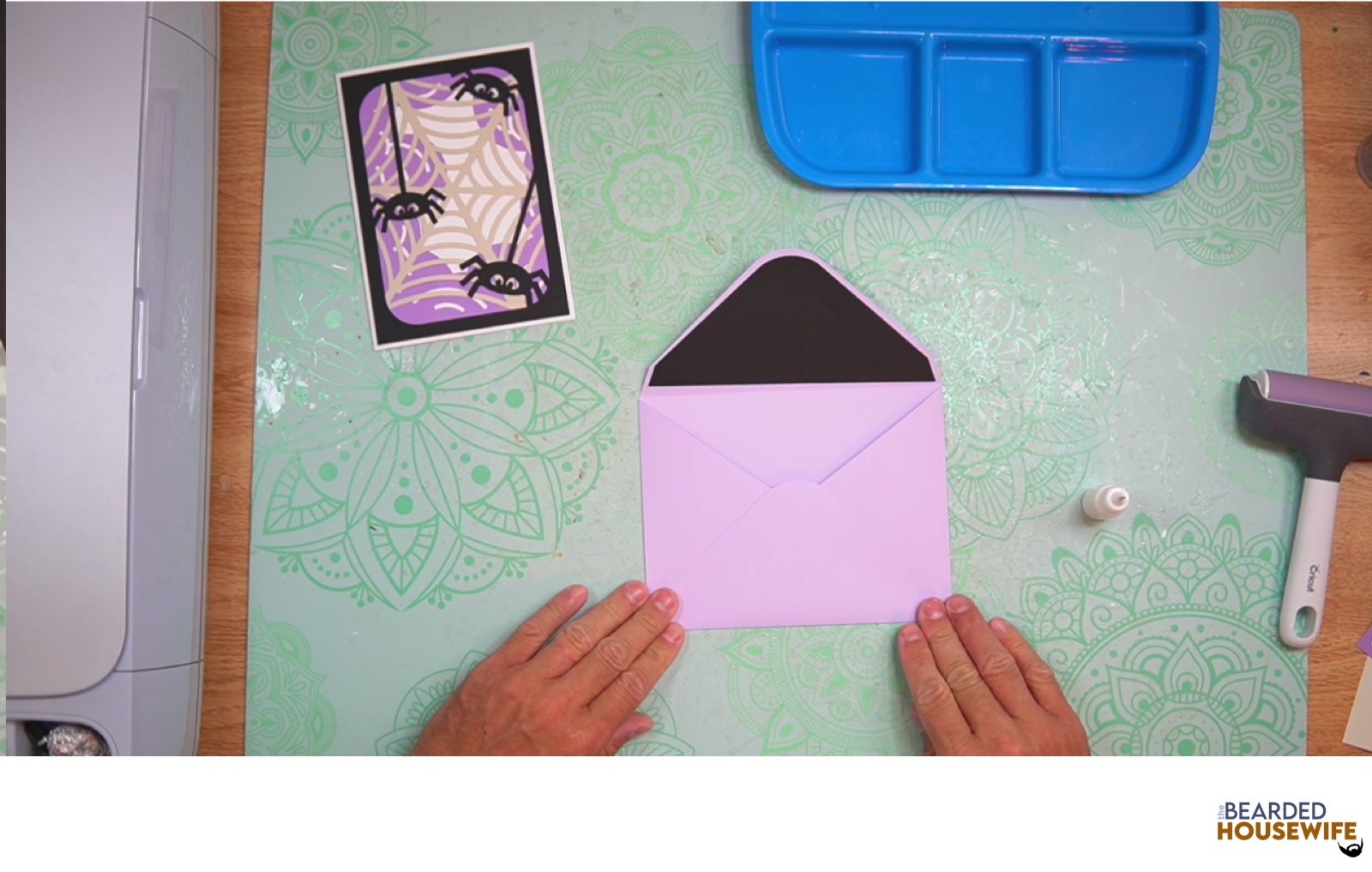 bring the bottom flap up to form the envelope