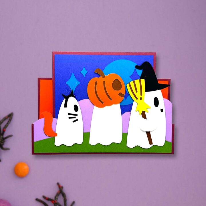 Trick or Treat Stepper Card