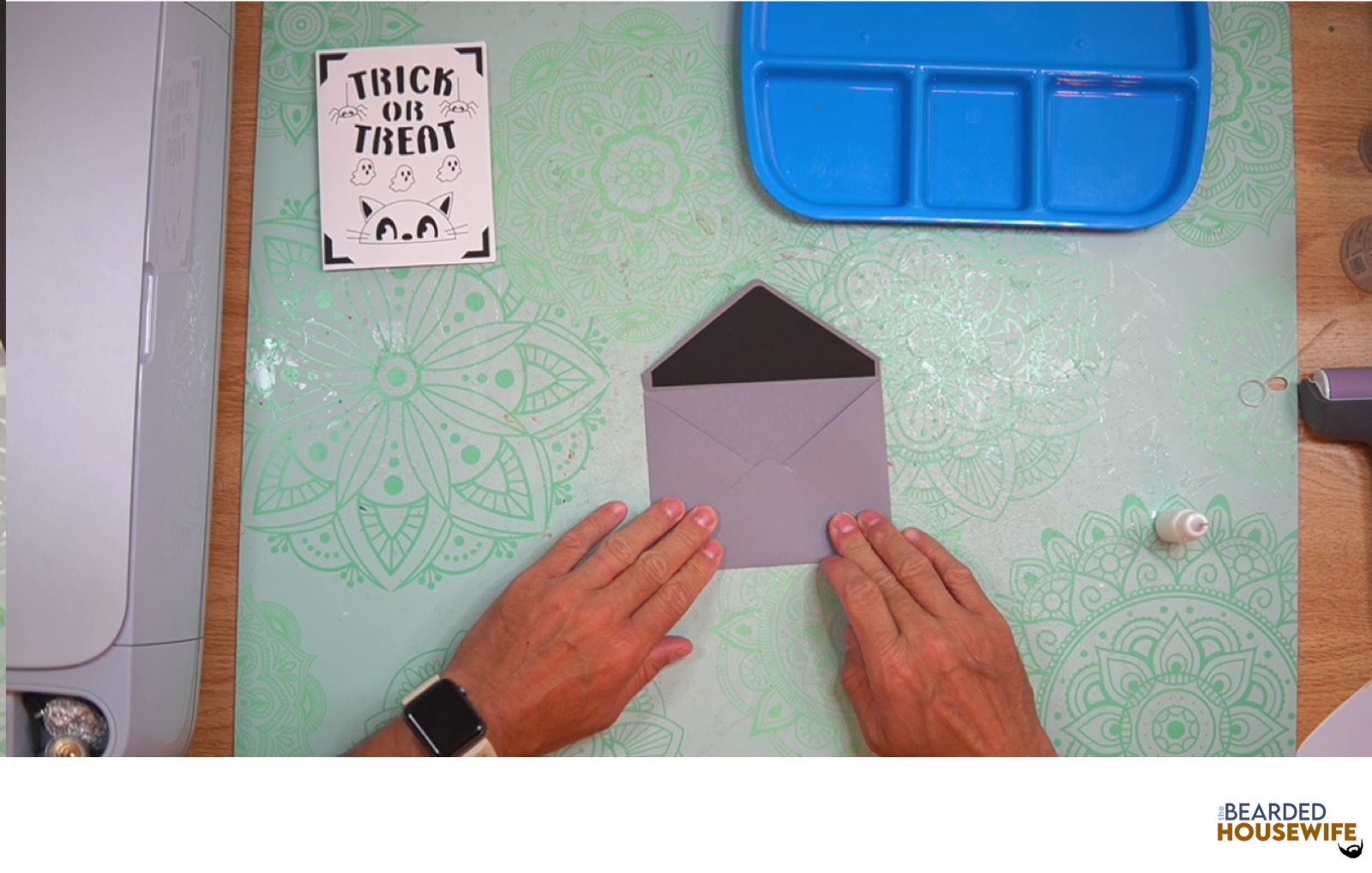 bring the bottom flap up to form the envelope