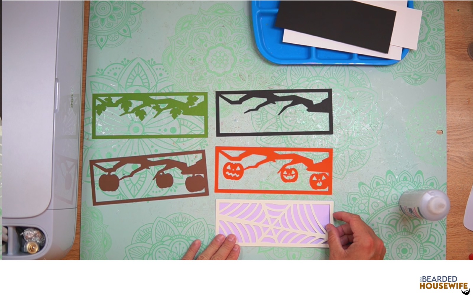 layer the front cover panel
