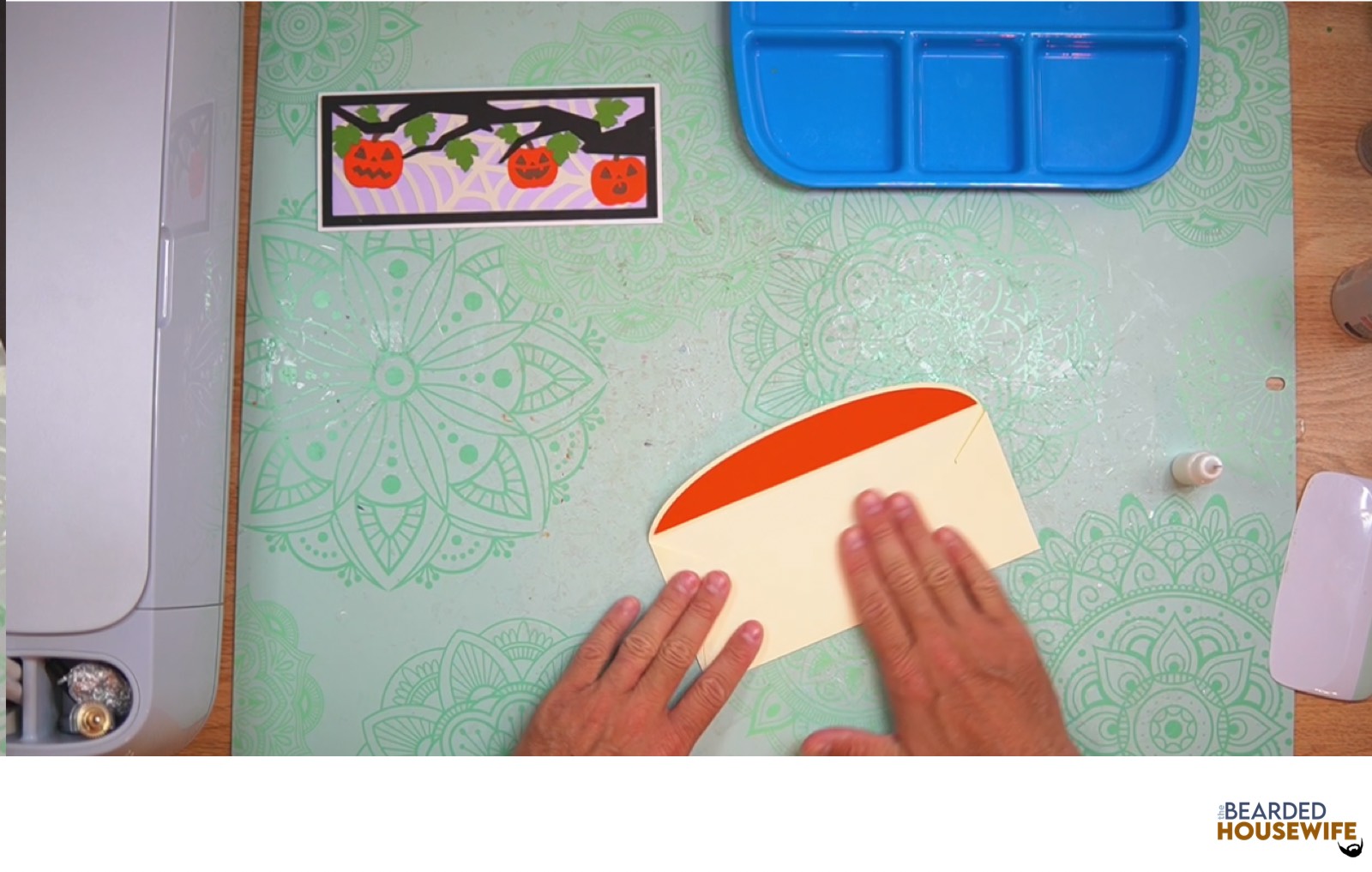 bring the bottom flap up to form the envelope