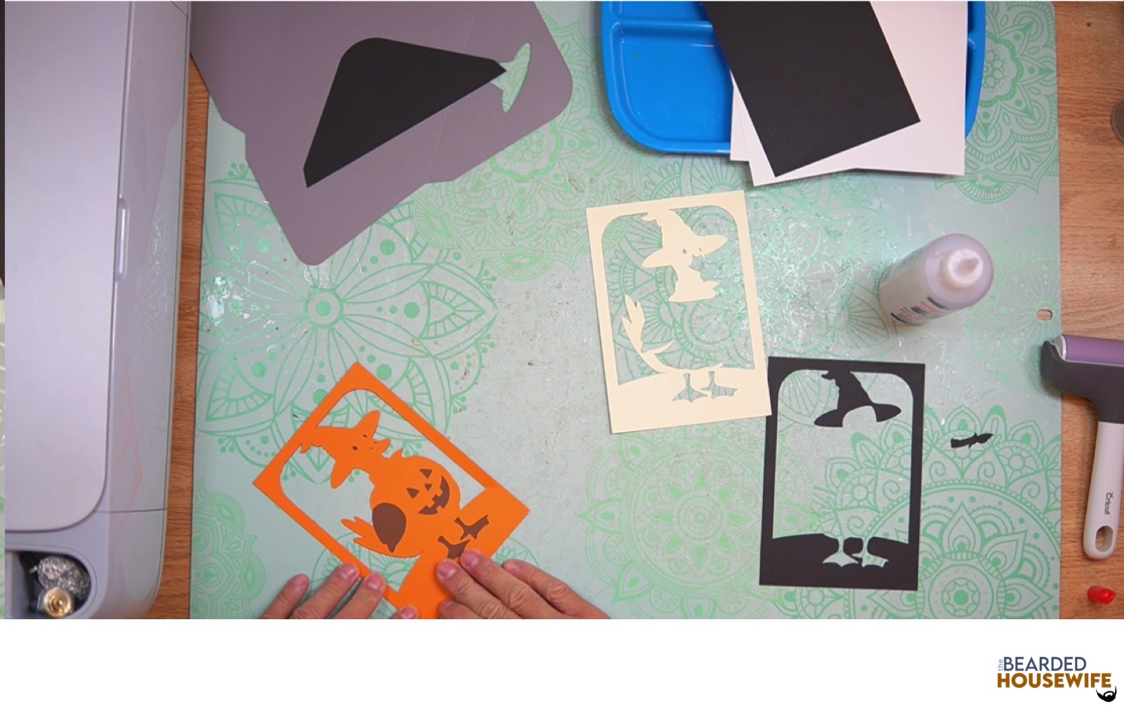 layer the front cover panel
