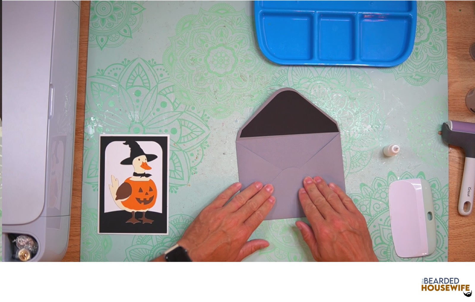 bring the bottom flap up to form the envelope