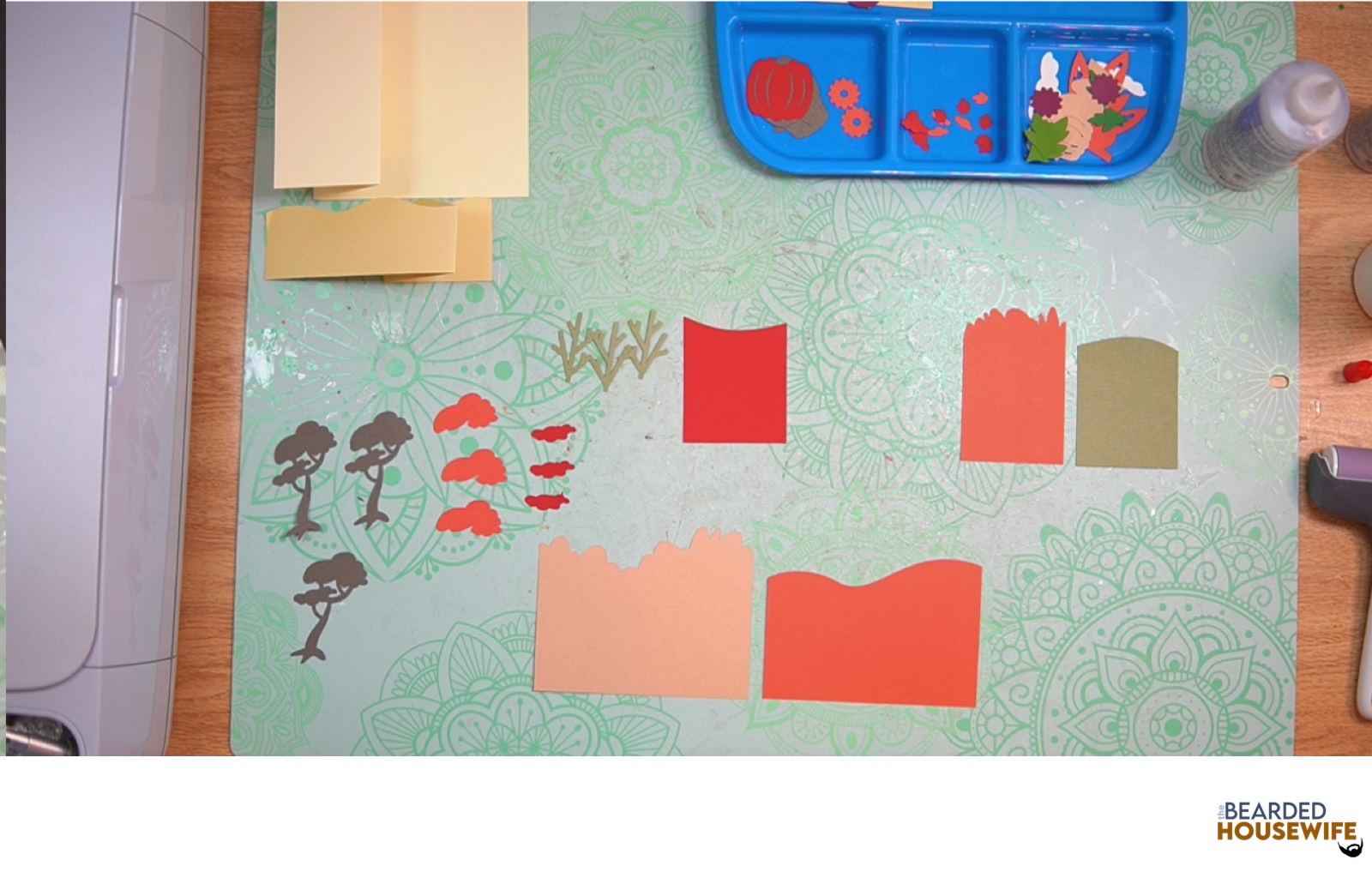 layer the inside cover panels