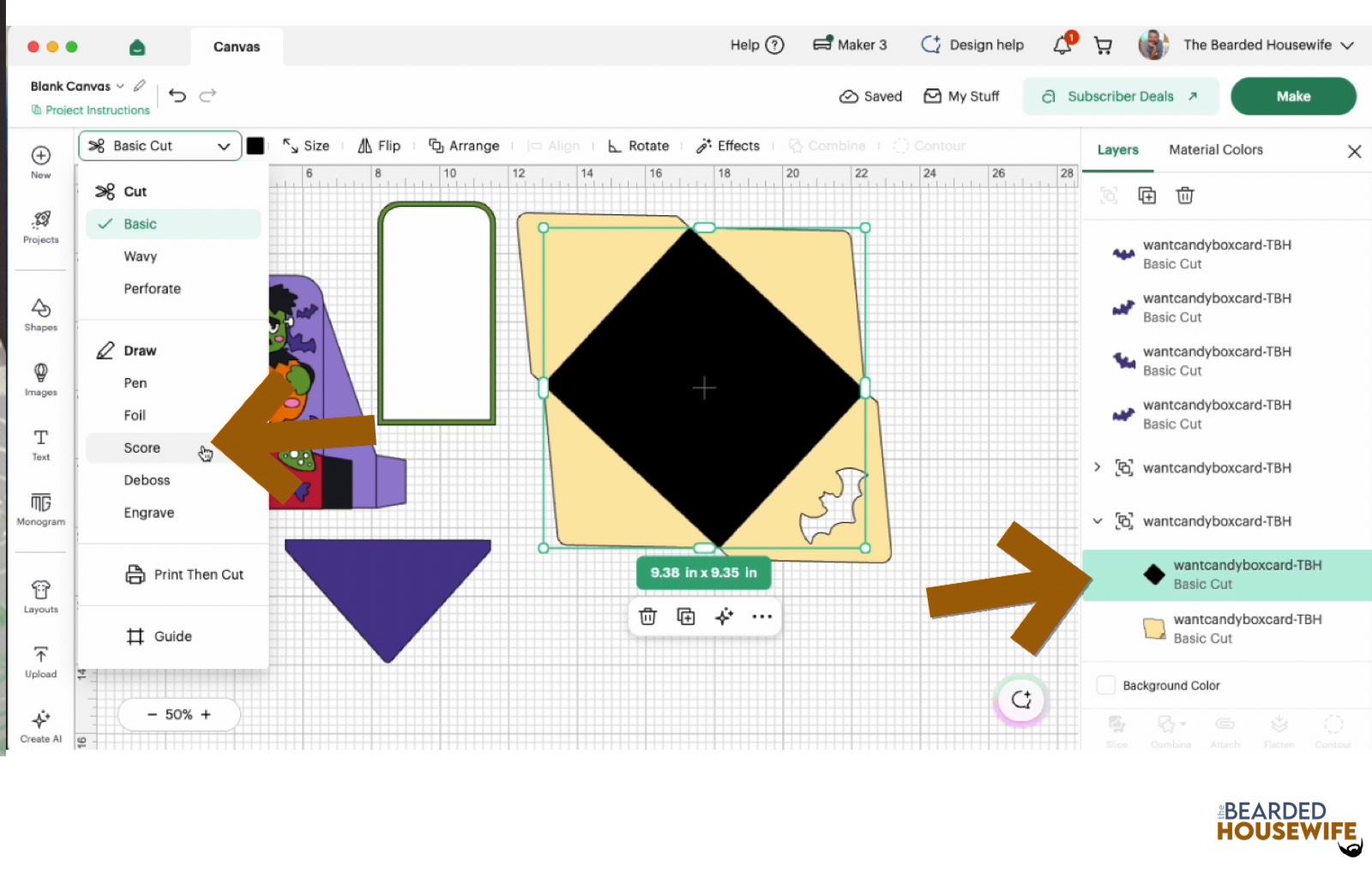find the envelope and convert to score