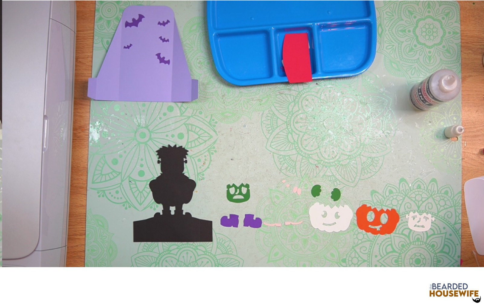 layer the inside tab piece